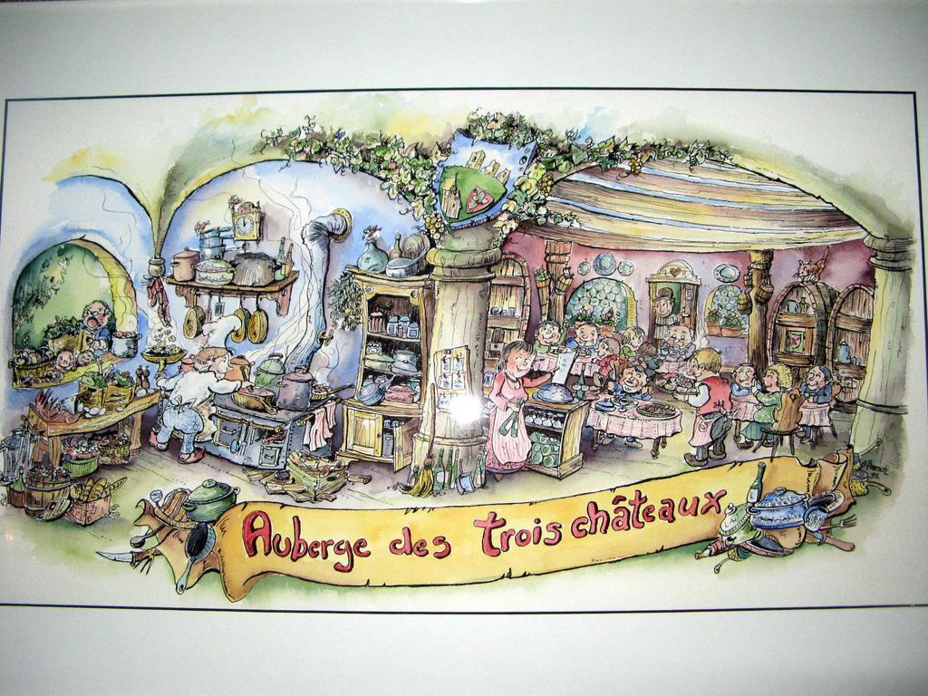 Auberge Des Trois Chateaux Егишем Екстериор снимка